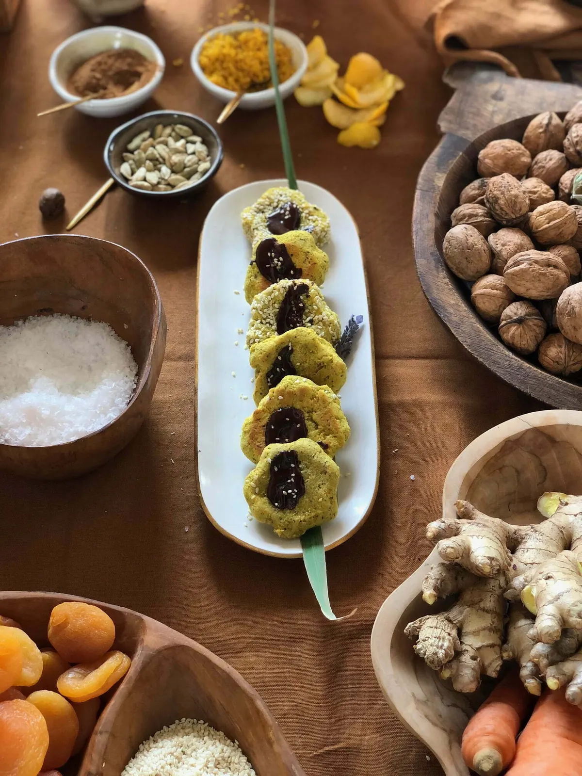 Mango & Carrot Biscuits