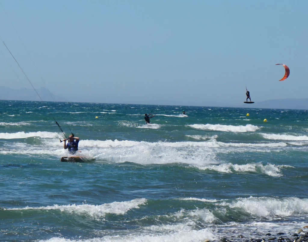 Kitesurf ocean
